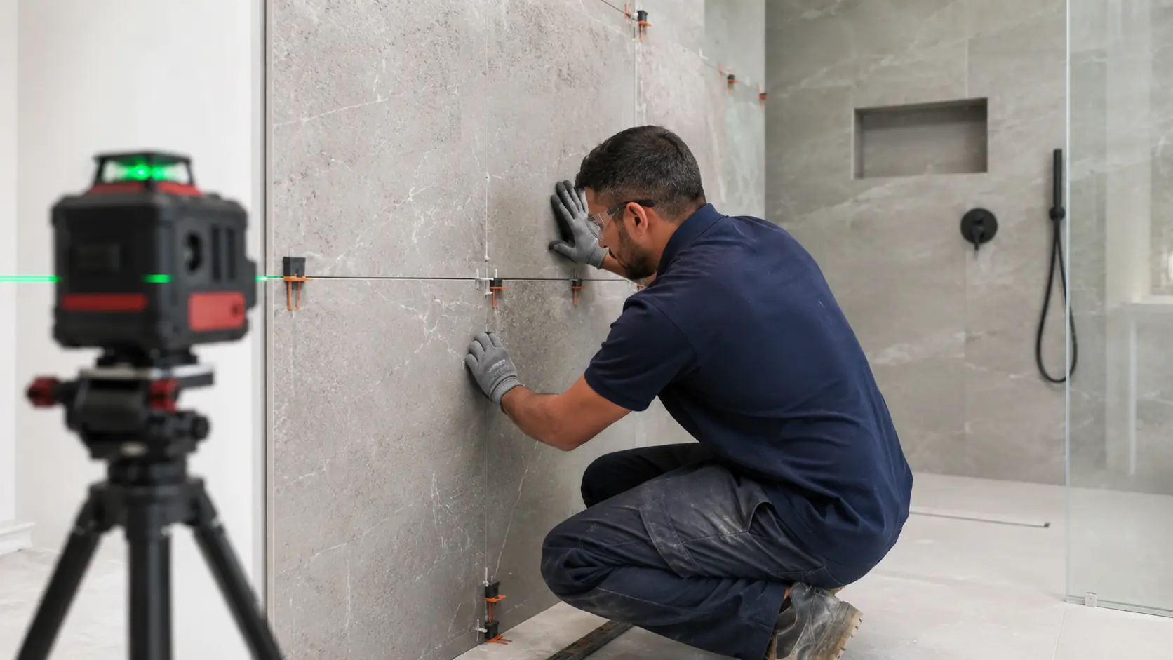Floor and wall tiling Dubai